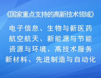 高新技術領域選擇方法